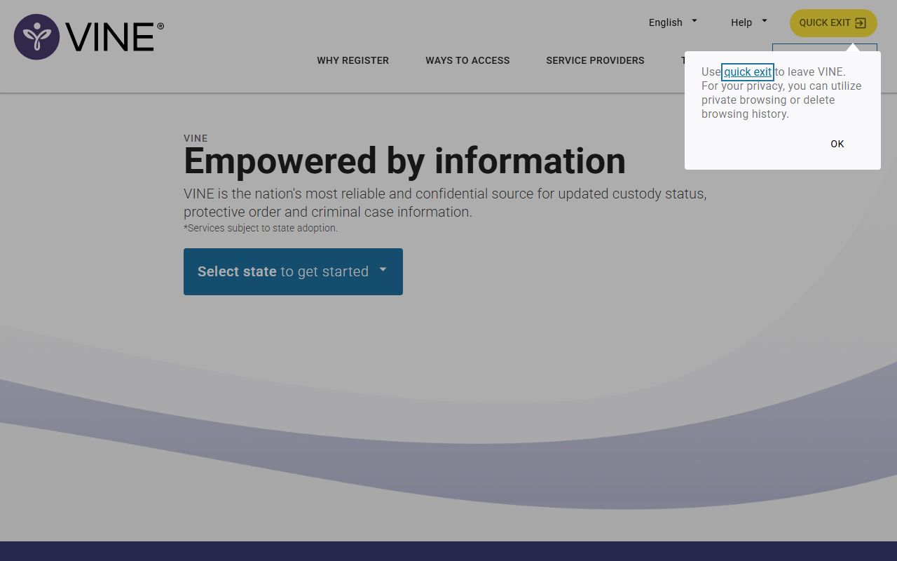 New London County VINELink CT SAVIN inmate notification record portal